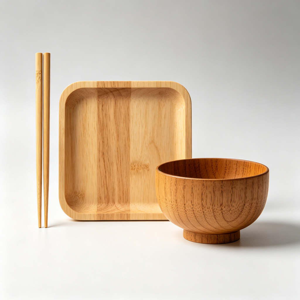 Wooden & Bamboo Tableware