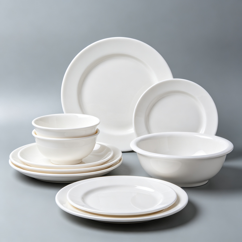 Melamine Dinner Plate Set