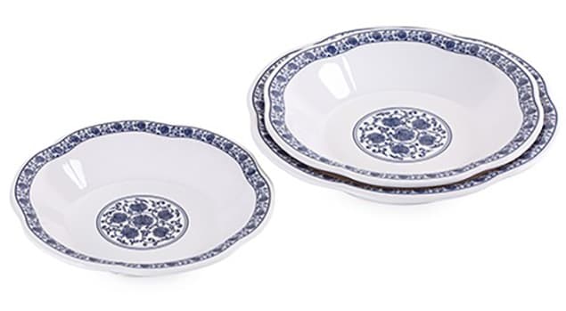 Orchid‑patterned oval deep plates, snack saucers, melamine irregular special‑shaped tableware, small plates for dishes